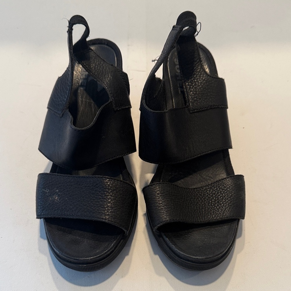 Sorel Black Women's Sandals